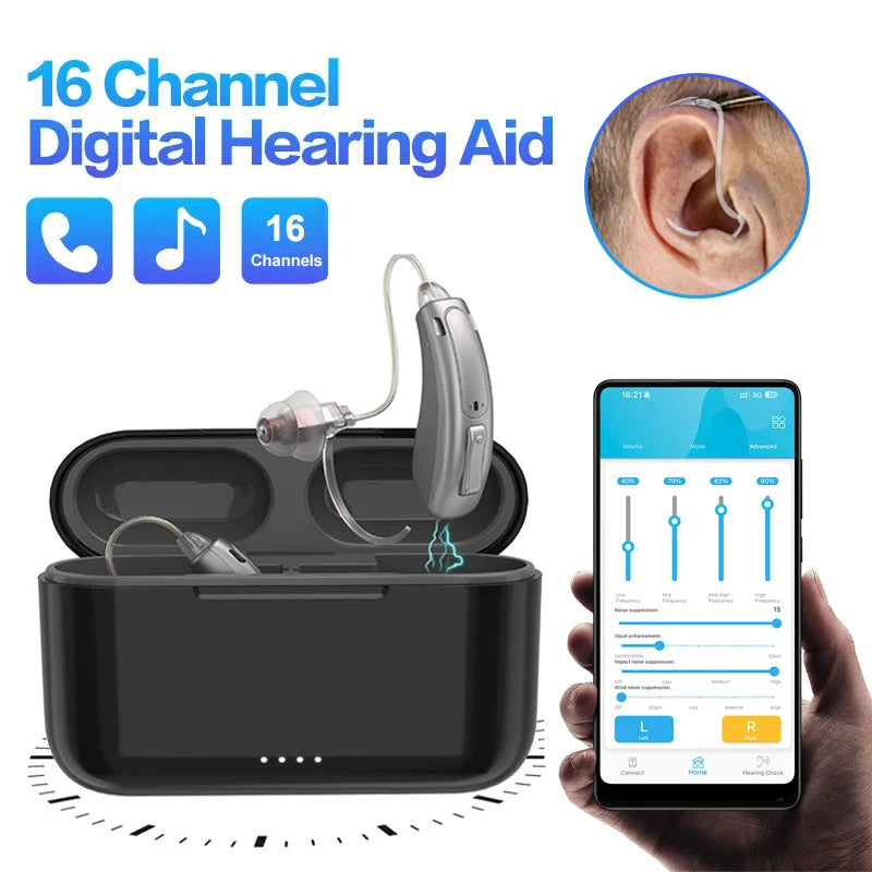 ICYLAX Connect – App-Controlled Bluetooth Hearing Aids