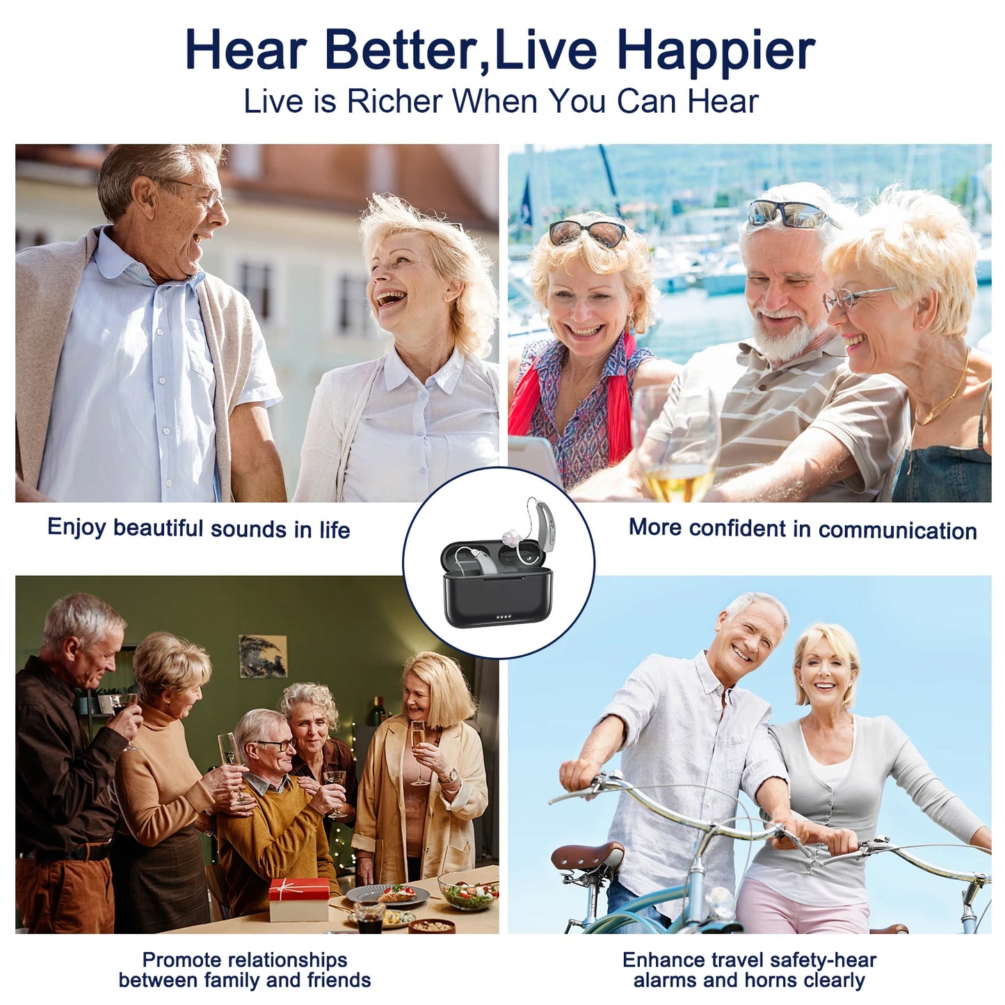 ICYLAX Connect – App-Controlled Bluetooth Hearing Aids