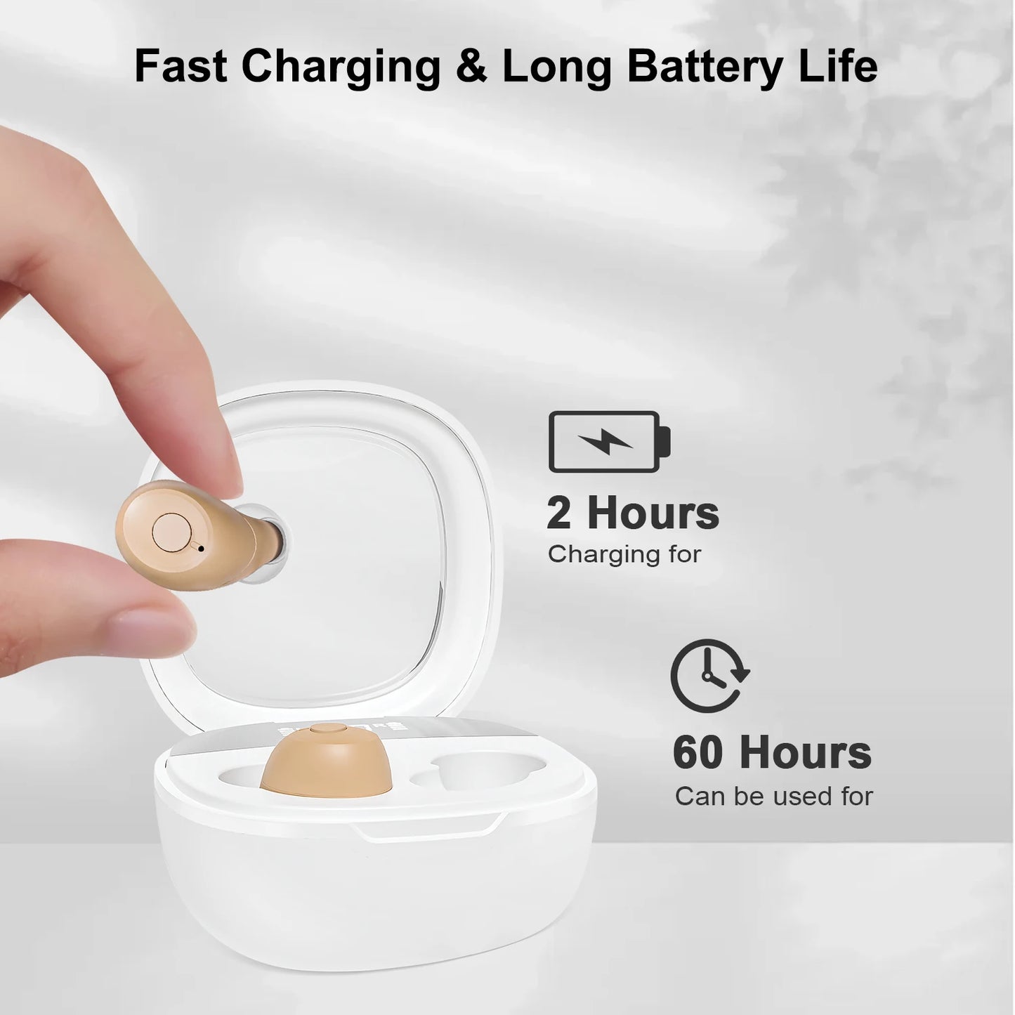 ICYLAX ClearPro – Rechargeable Bluetooth Hearing Aids