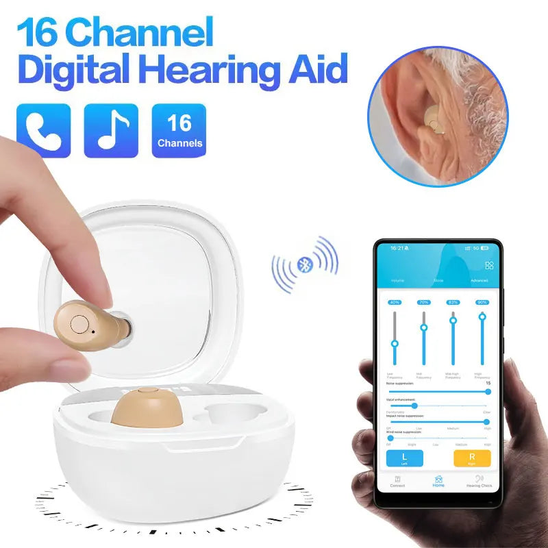 ICYLAX ClearPro – Rechargeable Bluetooth Hearing Aids
