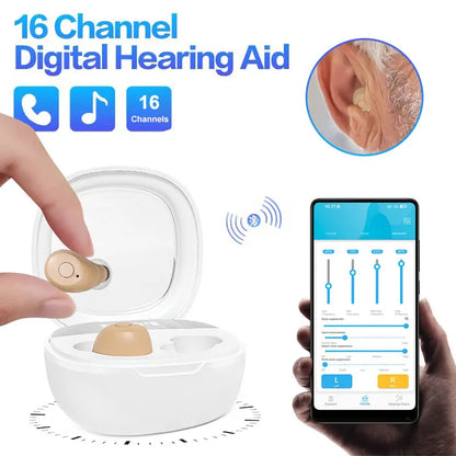 ICYLAX ClearPro – Rechargeable Bluetooth Hearing Aids