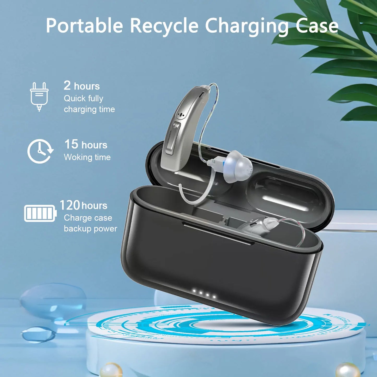ICYLAX Connect – App-Controlled Bluetooth Hearing Aids