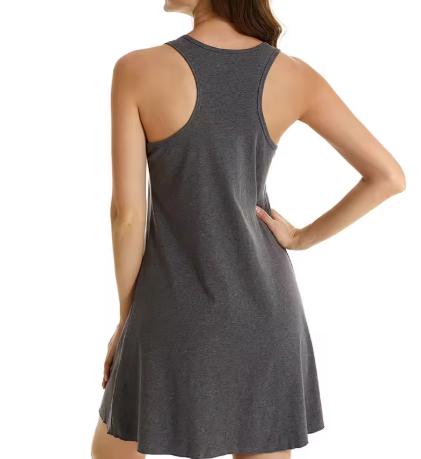 Meet’r Summer Pajama Nightdress Women’s Cotton Vest Sleepwear Casual