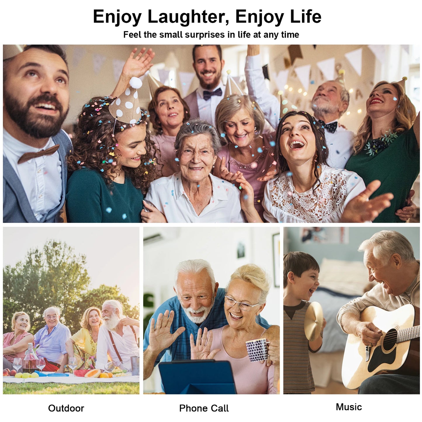 ICYLAX ClearPro – Rechargeable Bluetooth Hearing Aids
